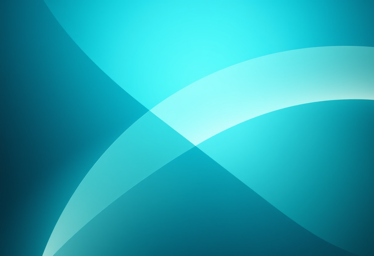 Abstract geometric lines intersect with soft gradients symbolizing harmony and fluid mathematical deduction.
