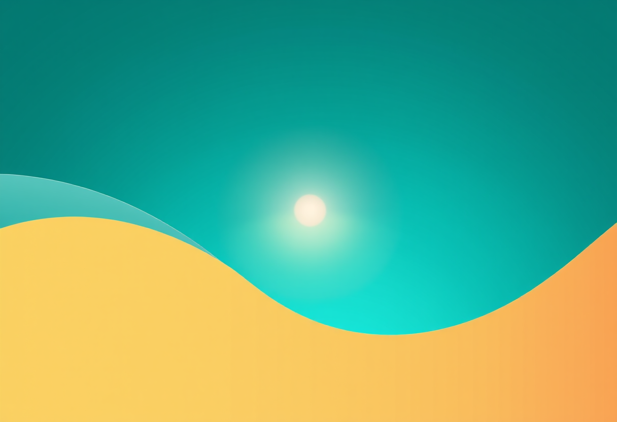 Soft geometric shapes blend with warm light representing cognitive training fusion.